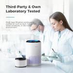 AROEVE Bedroom Air Purifier with 3-Layer Filter