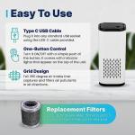 KIKI PURE A1 Mini USB-C HEPA Air Purifier
