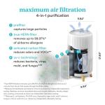 Homedics Smart 4-in-1 Air Purifier for Large Rooms