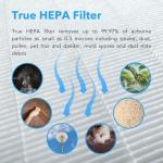 Hunter HP450UV Round Tower Air Purifier for Home