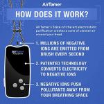 AirTamer A310 Personal Air Purifier - Black