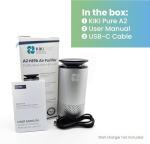 KIKI PURE A2 UV & HEPA Travel Air Purifier