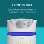 Homedics 5-in-1 UV-C Air Purifier for Large Rooms