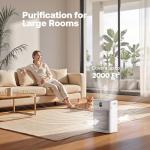 T554 Air Purifier for Home up to 2000 Ft²