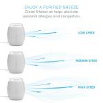 PureZone Breeze 2-in-1 Air Purifier with HEPA Filter