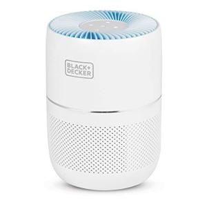 BLACK+DECKER HEPA Tabletop Air Purifier, White