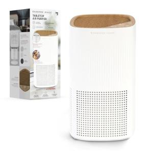 Sharper Image Tabletop Air Purifier with HEPA Filters