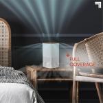 Sharper Image Tabletop Air Purifier with HEPA Filters