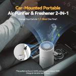 RoneAir Cordless HEPA Car Air Purifier