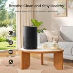 Bedroom Air Purifier with H13 True HEPA Filter