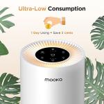 MOOKA H13 True HEPA Air Purifier for Large Rooms