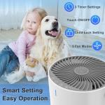 Large Room Air Purifier with True HEPA Filter