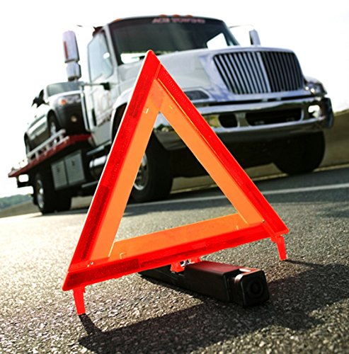 Reflective Road Safety Triangle Kit - 3 Pack