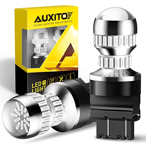 Brilliant Red AUXITO 3156 3157 LED Brake Bulbs