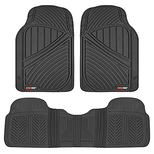 Heavy-Duty All-Weather Rubber Car Floor Mats