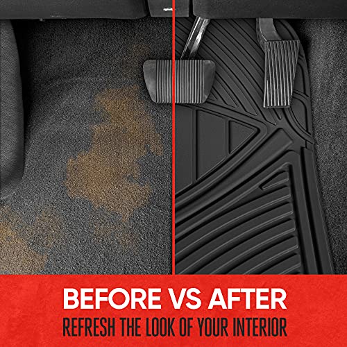 Heavy-Duty All-Weather Rubber Car Floor Mats