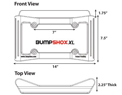 BumpShox XL - Heavy-Duty Front Bumper Guard