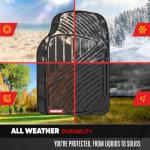 All-Weather Rubber Car Mats with Cargo Liner