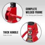 Big Red Steel Jack Stands - 3 Ton Capacity