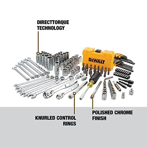 DEWALT 142-Piece Mechanics Tool Set with Case