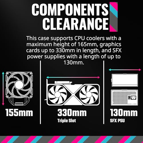 Cooler Master NR200 Mini-ITX Case with Glass Panel