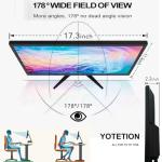 YOTETION 19" HD Monitor with 75Hz Refresh Rate