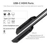 Portable 23.8" Touchscreen Monitor with Built-in Speaker