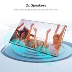 Portable 23.8" Touchscreen Monitor with Built-in Speaker