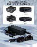 65W AC Adapter for Intel NUC Mini PC