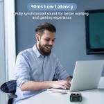 FEDIKER SW4 Wireless Earbuds for Gaming and Work