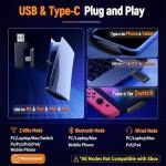 Ozeino 2.4GHz Wireless Gaming Headset with Mic