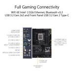 ASUS TUF Gaming Z790-Plus WiFi ATX Motherboard