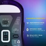 ATTACK SHARK X3 Ergonomic Wireless Gaming Mouse