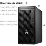 Dell OptiPlex Desktop Computer, 7020 Tower Dekstop PC, 12th Gen Intel 4-Core Processor (Beats Core i7-9700), 32GB DDR5 RAM, 1TB PCIe SSD, DVDRW, WiFi Adapter, RJ-45, Keyboard & Mouse, Windows 11 Pro