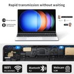 Gaming Laptop N5095, 15.6 Inch Laptop Computer, Laptops 24GB RAM 1TB SSD,Laptops Gamer 180 Angle Opening, Fingerprint Unlock Backlit Keyboard 1920X1080 FHD IPS WiFi5 for Student Business Work