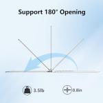 FUNYET Laptop Computer, Gaming Laptop 2025 Windows 11 Pro, 16 Inch Lap Top PC, 16GB RAM 512GB SSD, Intel 12th Gen N95 Processor(up to 3.4GHz), Backlit Keyboard, Fingerprint Unlock, FHD 1920 * 1200