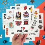 Hulk Hogan Wrestling Sticker Pack - 100 Pieces