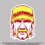 Hulk Hogan Vinyl Stickers - Hulkamania Style