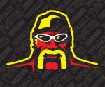 Hulk Hogan Colorful Vinyl Decal Sticker for Cars