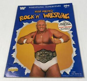 Hulk Hogan Vintage 1986 Wrestling Sticker Album