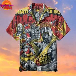 Hulk Hogan Hawaiian Shirt – Hulkamania Style