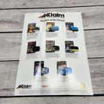 1988 Hulk Hogan WrestleMania NES Video Game Poster