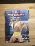 Hulk Hogan 1988 WrestleMania NES Game with Poster
