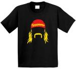Hulk Hogan Silhouette Hulkamania Tee Shirt