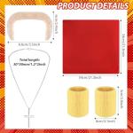 Hulk Hogan Halloween Wrestler Costume Kit for Men