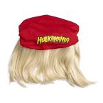Hulk Hogan Red Bandana Wig and Mustache Set