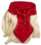 Hulk Hogan Red Bandana Wig and Mustache Set