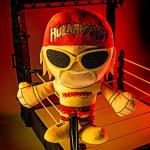 Hulk Hogan 8" Sitting Plush Toy - Chibi Style
