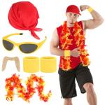 Hulk Hogan Halloween Costume Accessories Kit