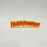 Hulk Hogan Hulkamania 3D Printed Display Sign